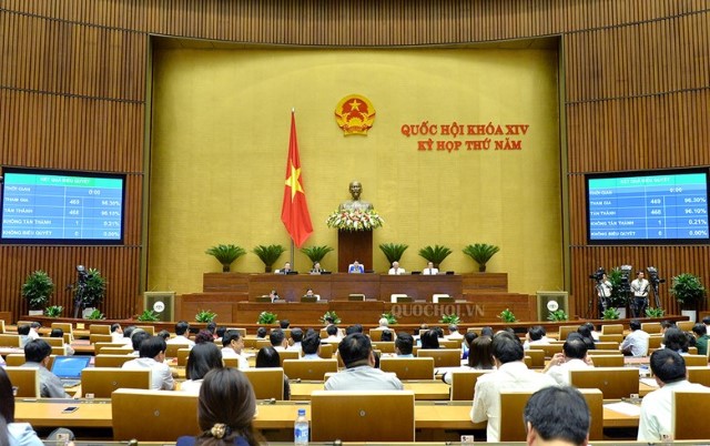 Thông qua dự án Luật Tố cáo: quy định 2 hình thức tố cáo được thực hiện bằng đơn hoặc được trình bày trực tiếp tại cơ quan, tổ chức có thẩm quyền.